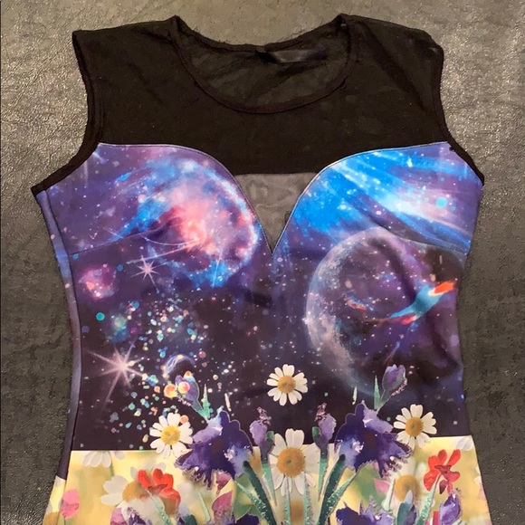 ModCloth celestial bodysuit - Picture 5 of 7